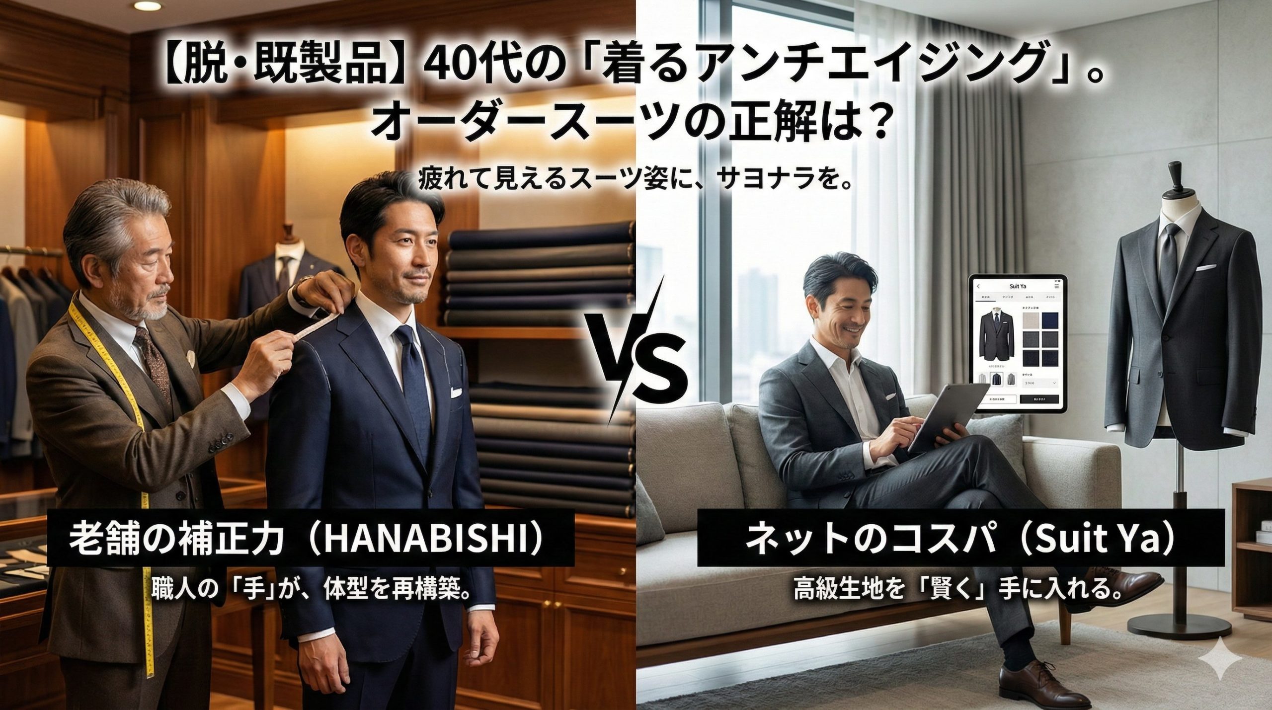 HANABISHIとSuit Yaの比較